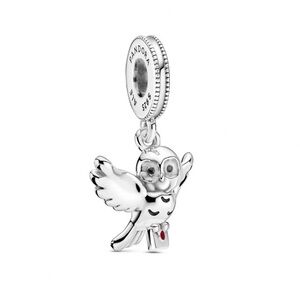 Pandora Harry Potter Hedwig Dangle Charm Owl